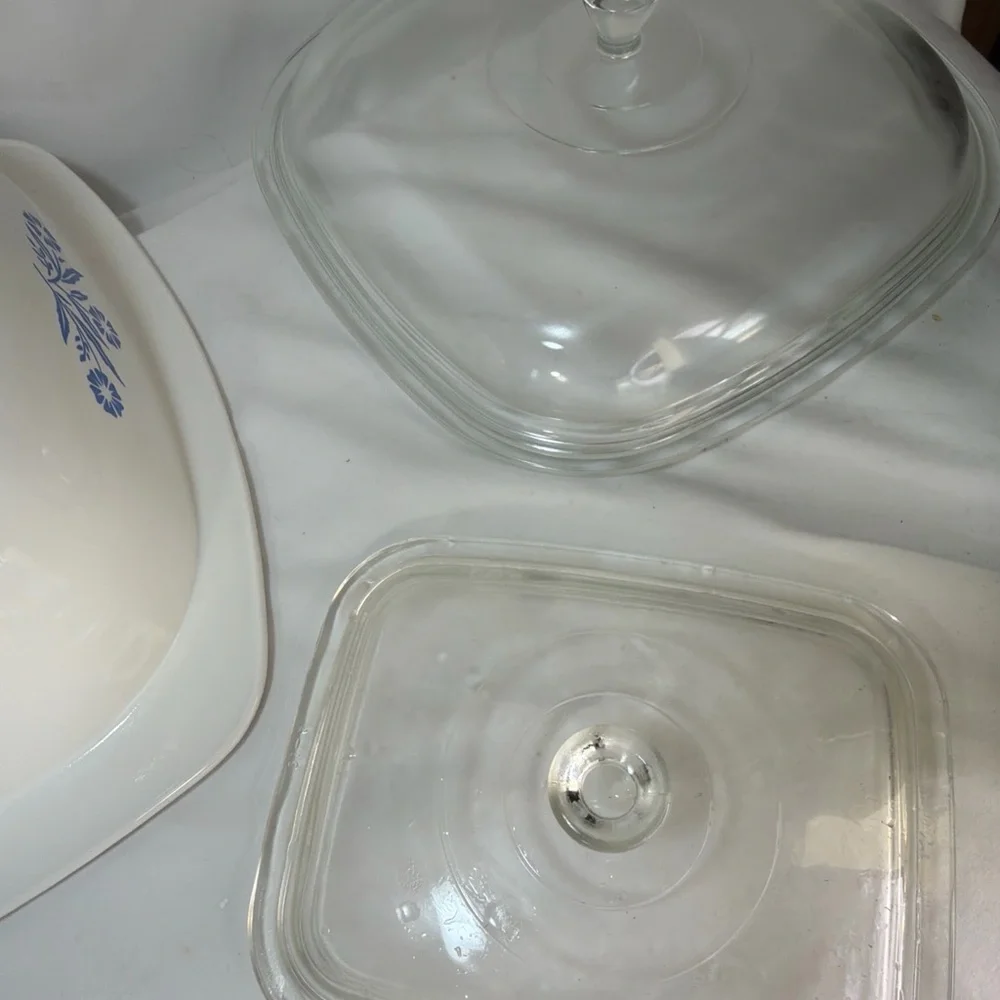 Corningware White and Blue Floral Dish Set - Picture 10 of 10